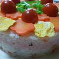 Chiyu★'s cooksnap of when they made おひなまつりに♪ケーキ風ちらし寿司.