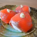 つちかな's cooksnap of when they made スモークサーモンのてまり寿司.