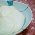 ☆★ひよこ★☆'s cooksnap of when they made 昆布茶で千枚漬.