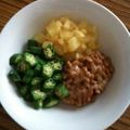 うさり〜にょ's cooksnap of when they made ねばねば☆三色おくら納豆.