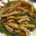 shok0615's cooksnap of when they made 素を使わずに本格的♪チンジャオロースー.