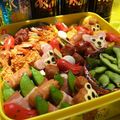 目玉の母さん's cooksnap of when they made スナップエンドウとチーズのベーコン巻き.