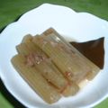 Jock's cooksnap of when they made ふきの土佐煮.