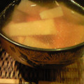☆Qoomie☆'s cooksnap of when they made 刺身の残りで澄まし汁.