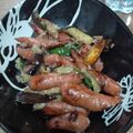 Nina1027's cooksnap of when they made 塩麹でウインナー＋なす＋ピーマンの味付け.