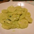 takapontan's cooksnap of when they made ニョッキ　バジルクリームソース.