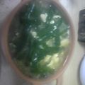 ☆でびこ☆'s cooksnap of when they made ニラと玉子のとろみスープ.