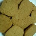 dw777's cooksnap of when they made きなこクッキー。.