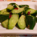 rie-tin's cooksnap of when they made 本場中国の味風★胡瓜炒め～.