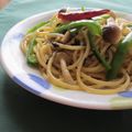doiko's cooksnap of when they made お茶漬けの素で★和風ぺペロンチーノ.
