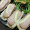 うめ27's cooksnap of when they made お弁当に！　簡単☆マヨちくわウィンナー.