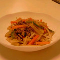 me.me's cooksnap of when they made 豚挽き肉とたっぷり野菜の生姜焼き.