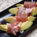 saki1010's cooksnap of when they made アボカドのプロシュート巻き.