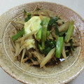 あっこ姉's cooksnap of when they made ごぼうとわけぎの卵とじ.