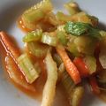 きらり流れ星's cooksnap of when they made 簡単で美味しいセロリ@キムチ鍋の素.