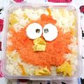 シャンプーハット's cooksnap of when they made キャラ弁☆GUGUガンモ.