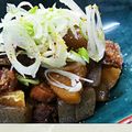 しい0510's cooksnap of when they made 牛すじともつの味噌煮込み.