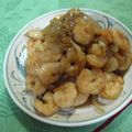 sayahk's cooksnap of when they made ベトナム風　エビのタマリンドソース炒め.