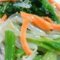 熊人すみこ's cooksnap of when they made もやしとほうれん草のナンプラー ナムル.