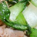 熊人すみこ's cooksnap of when they made チンゲン菜と豚肉の中華炒め.