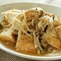 ちょこ０１７'s cooksnap of when they made 厚揚げと野菜の中華丼.
