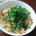 とりっぽ's cooksnap of when they made 簡単！キムチ納豆雑炊.