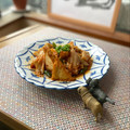 キンプリ's cooksnap of when they made 簡単おつまみ♡厚揚げキムチ♡.