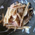 あおはと's cooksnap of when they made ごぼうとベーコンのきんぴら.