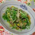 くみやび's cooksnap of when they made 焼肉のたれ味！水菜た～っぷりチャーハン.