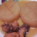 ぱわふるみい's cooksnap of when they made ◎ホクホク焼き大根とたこ。のおでん風.