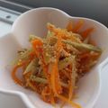 あやちん０８１６'s cooksnap of when they made 塩麹でごぼうと人参のきんぴら.