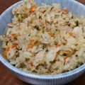 ブルースターココ's cooksnap of when they made Ｃａたっぷり！しらすとわかめの混ぜご飯.
