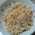 おかぁさん☆'s cooksnap of when they made にんじんの炊き込みご飯.