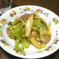 ＲＫまま's cooksnap of when they made キャベツとベーコンの炒めもの.