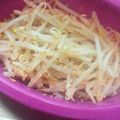 かぴーな's cooksnap of when they made 3分で完成！ルクエでもやしナムル.