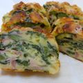 ゆかり＊'s cooksnap of when they made 菜の花とベーコンのケークサレ.