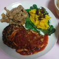 くみこむ☆'s cooksnap of when they made チーズin煮込み豆腐ハンバーグ♡.