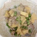 Mfucha's cooksnap of when they made たけのことグリーンピースの✿春✿煮物.