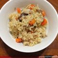 anripink's cooksnap of when they made ツナ缶と乾物でお手軽な玄米炊き込みごはん.
