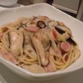 ぴいのすけ's cooksnap of when they made ベーコンと椎茸の☆さっぱり和風パスタ♪♪.
