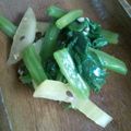 上出来's cooksnap of when they made ホウレン草と沢庵の和え物.