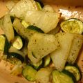 bonnet's cooksnap of when they made ズッキーニとじゃがいものオーブン焼き.