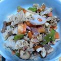 maruchan77's cooksnap of when they made レンコンといろいろのきんぴら風.