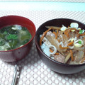 sino紫野's cooksnap of when they made 簡単☆我が家の牛丼.