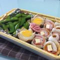 ＊とみこ＊'s cooksnap of when they made ハムとちくわのくるくるチーズ巻き.