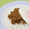ミズハルン's cooksnap of when they made ★ボリューム満点！！★タコライス.