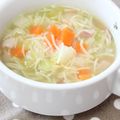とろままちゃん's cooksnap of when they made 給食を再現　ヘルシースープ☪.
