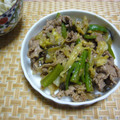 白いカピバラ's cooksnap of when they made 焼肉のたれ風味の野菜炒め.