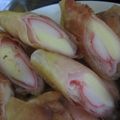 わかめるちょ's cooksnap of when they made カニカマ☆チーズ☆ベーコン春巻き.