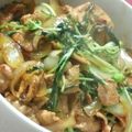 羽尼うに's cooksnap of when they made 水菜とボストンレタスのオイスター炒め.